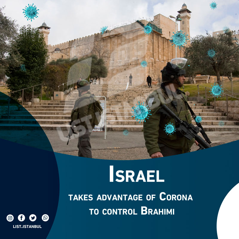 Palestine: Israel takes advantage of Corona to control Brahimi