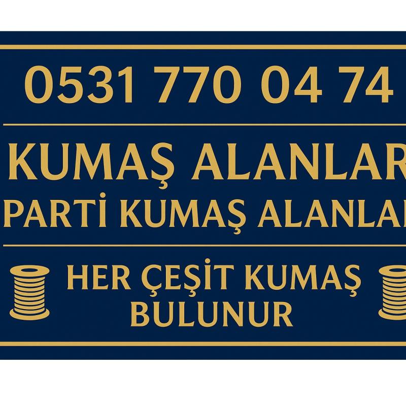 Kumaş alanlar parti kumaş alanlar